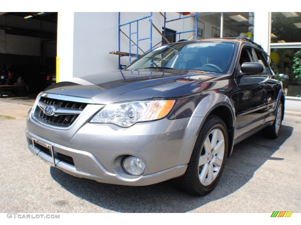 2009 Outback 2.5i Special Edition Wagon - Diamond Gray Metallic / Off Black photo #1