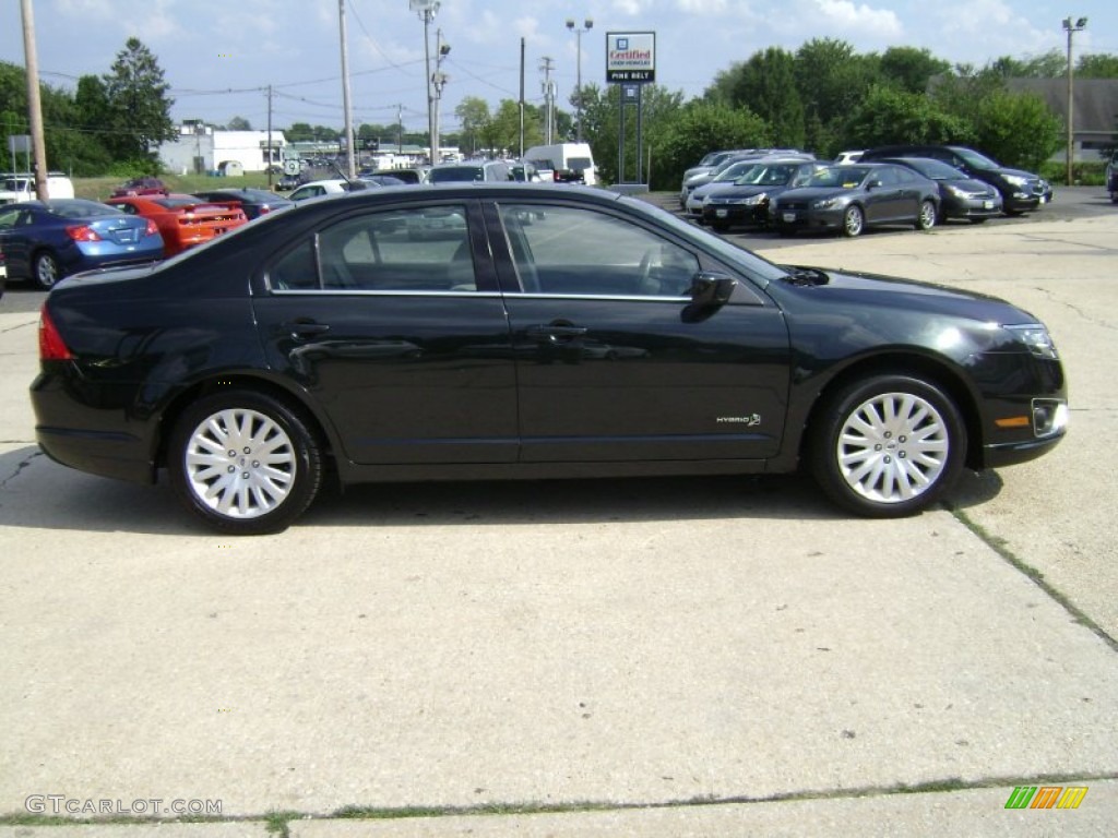 Atlantis Green Metallic 2010 Ford Fusion Hybrid Exterior Photo #68940759
