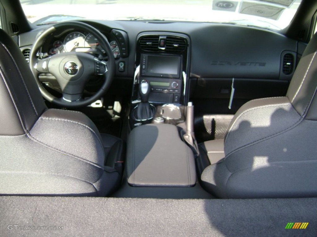 2013 Chevrolet Corvette Grand Sport Coupe Ebony Dashboard Photo #68941563