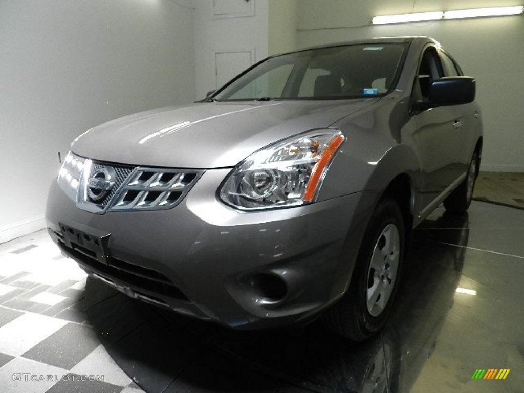 2011 Rogue S AWD - Platinum Graphite / Gray photo #1