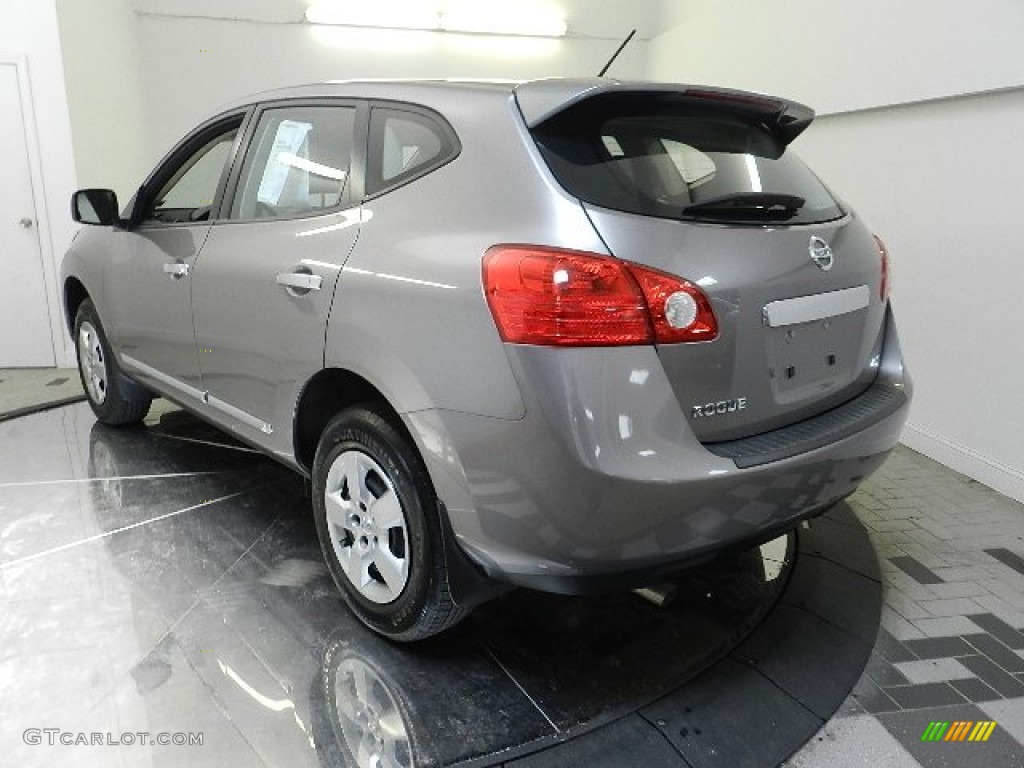2011 Rogue S AWD - Platinum Graphite / Gray photo #8