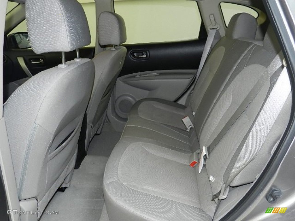 2011 Rogue S AWD - Platinum Graphite / Gray photo #10