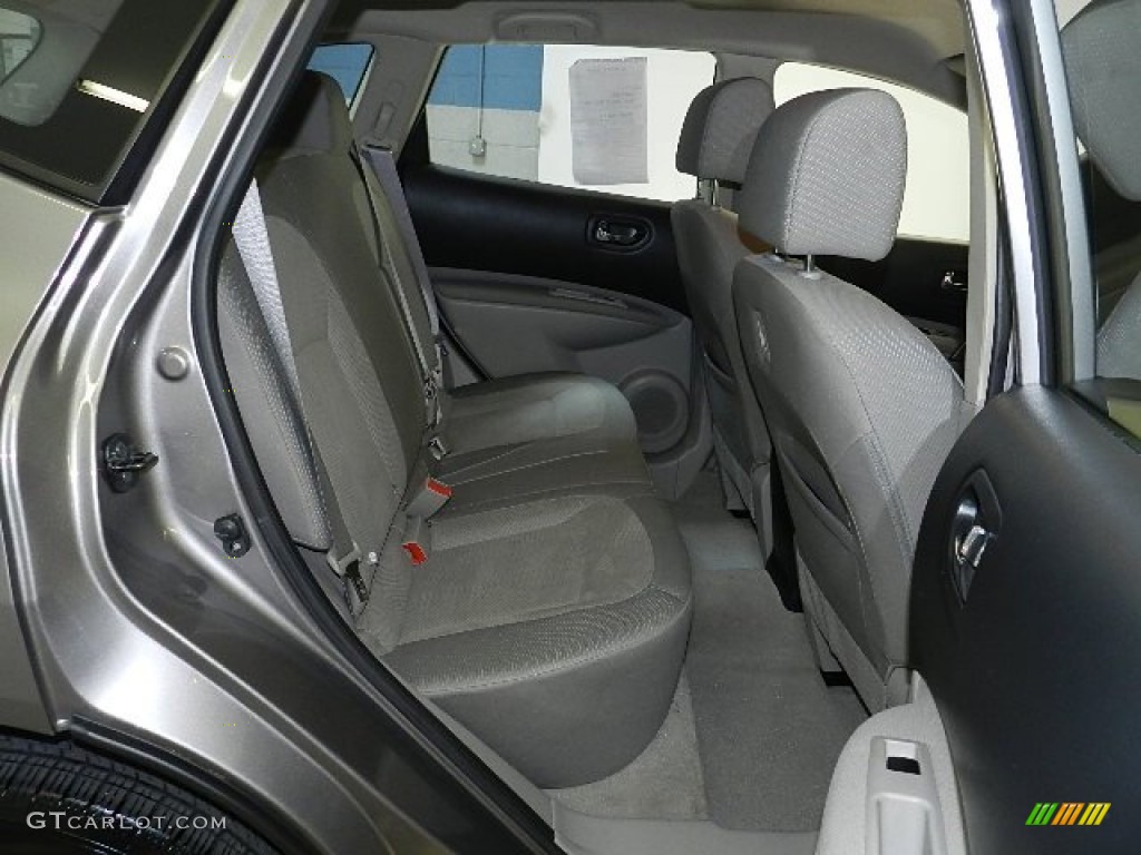 2011 Rogue S AWD - Platinum Graphite / Gray photo #11