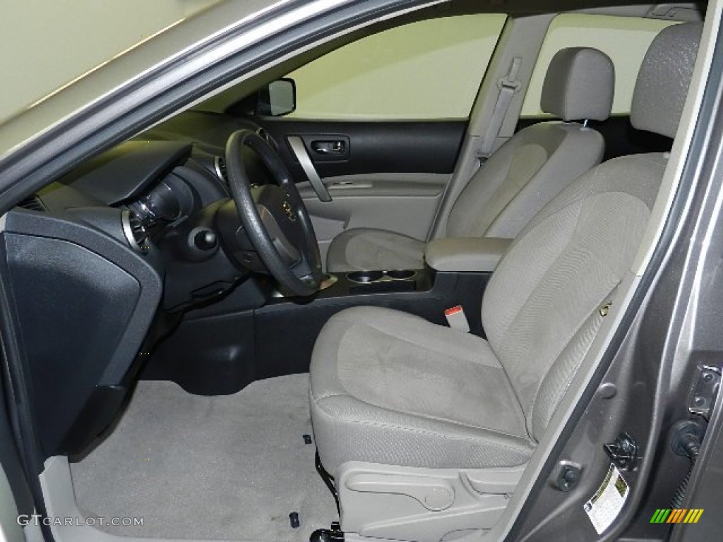 2011 Rogue S AWD - Platinum Graphite / Gray photo #15