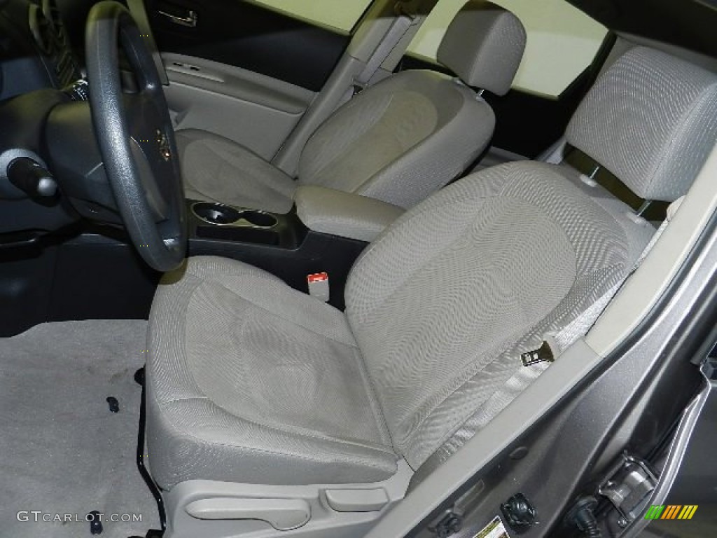 2011 Rogue S AWD - Platinum Graphite / Gray photo #17