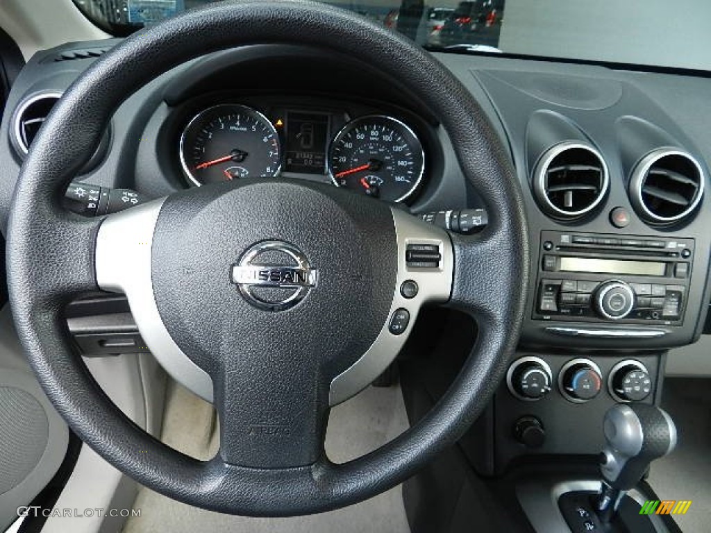 2011 Rogue S AWD - Platinum Graphite / Gray photo #20