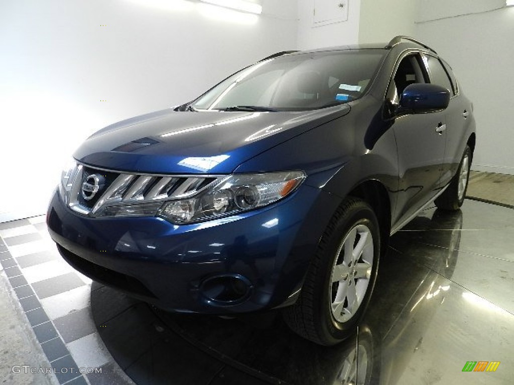 2009 Murano S AWD - Deep Sapphire Metallic / Black photo #1