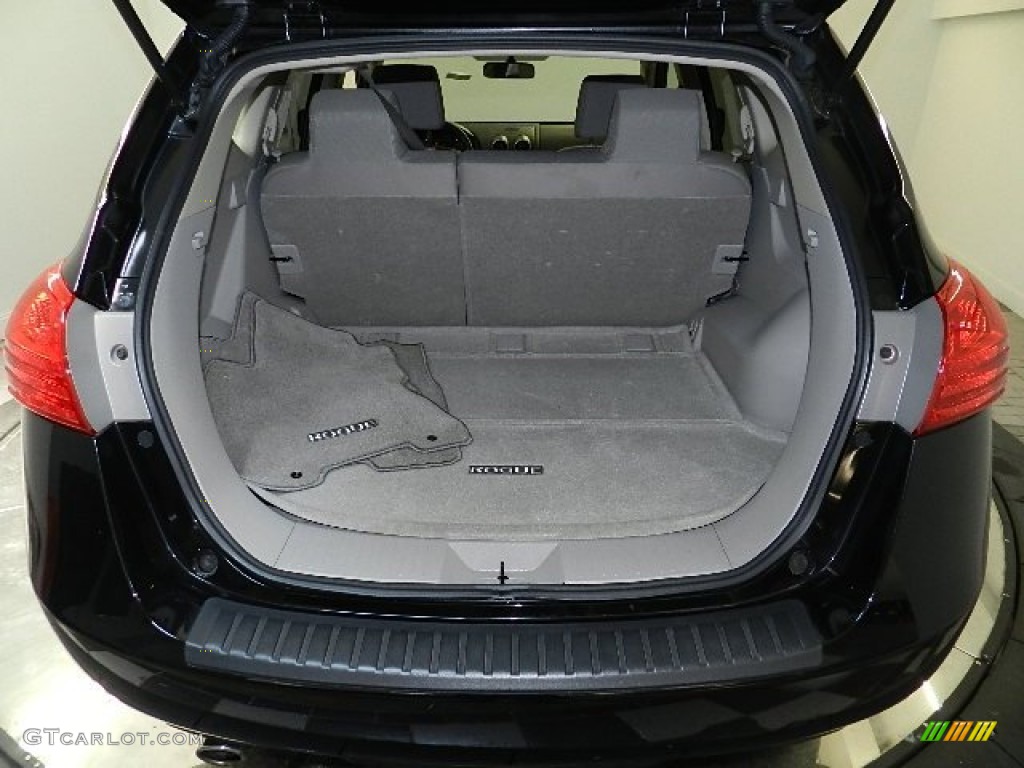 2011 Rogue SV AWD - Wicked Black / Gray photo #7