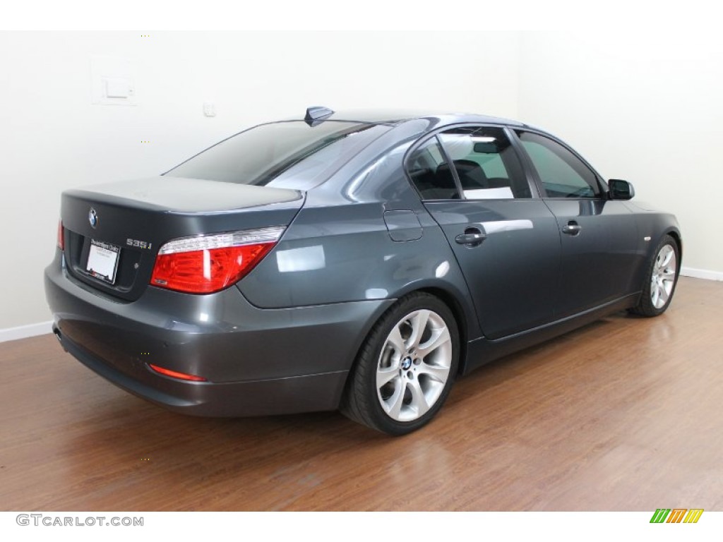 Platinum Grey Metallic 2009 BMW 5 Series 535i Sedan Exterior Photo #68943585