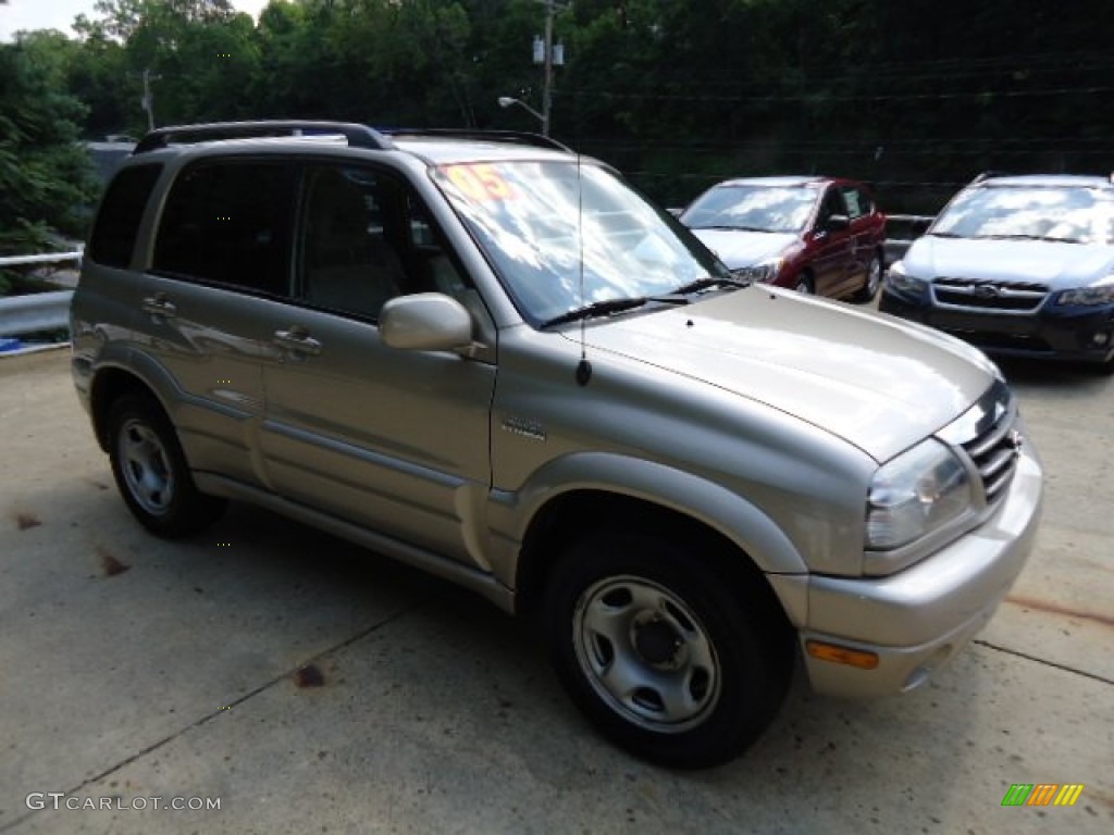 2005 Grand Vitara LX 4WD - Cool Beige Metallic / Beige photo #5