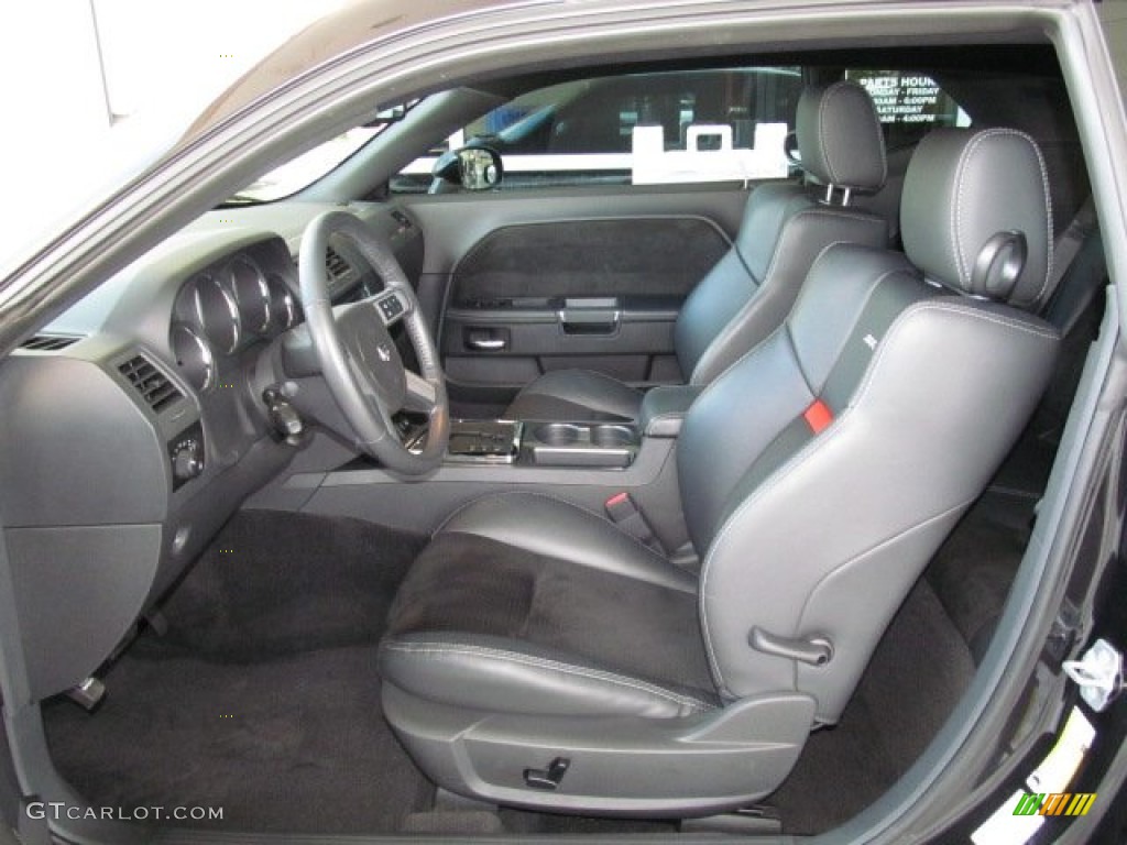 Dark Slate Gray Interior 2010 Dodge Challenger SRT8 Photo #68944989