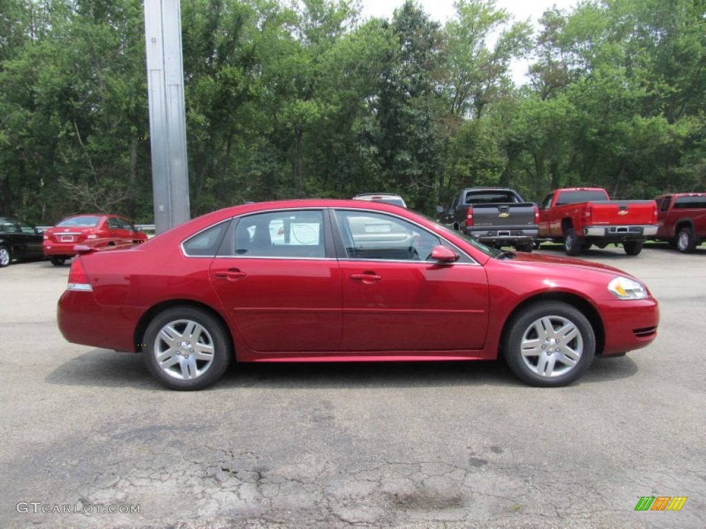 Crystal Red Tintcoat 2013 Chevrolet Impala LT Exterior Photo #68945034