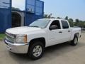 2013 Summit White Chevrolet Silverado 1500 LT Crew Cab 4x4  photo #1