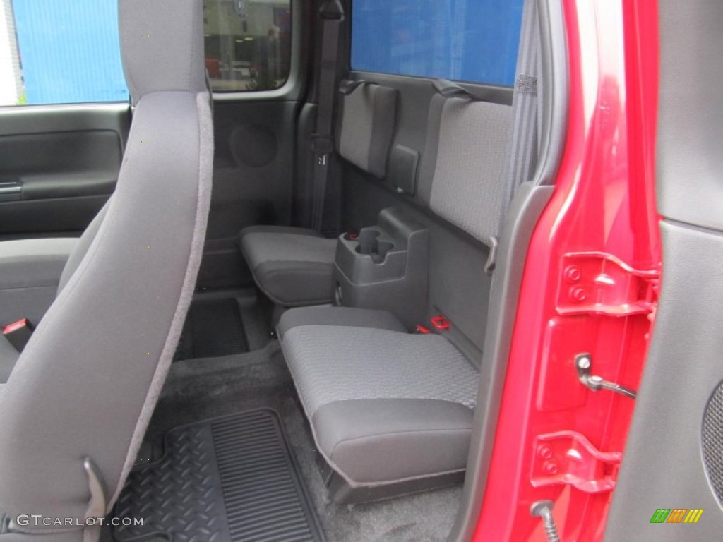 2012 Chevrolet Colorado LT Extended Cab 4x4 Rear Seat Photo #68945337