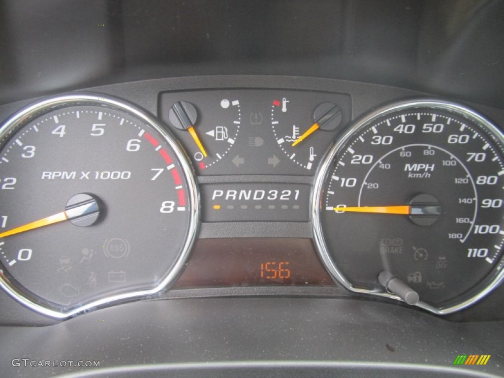 2012 Chevrolet Colorado LT Extended Cab 4x4 Gauges Photo #68945376