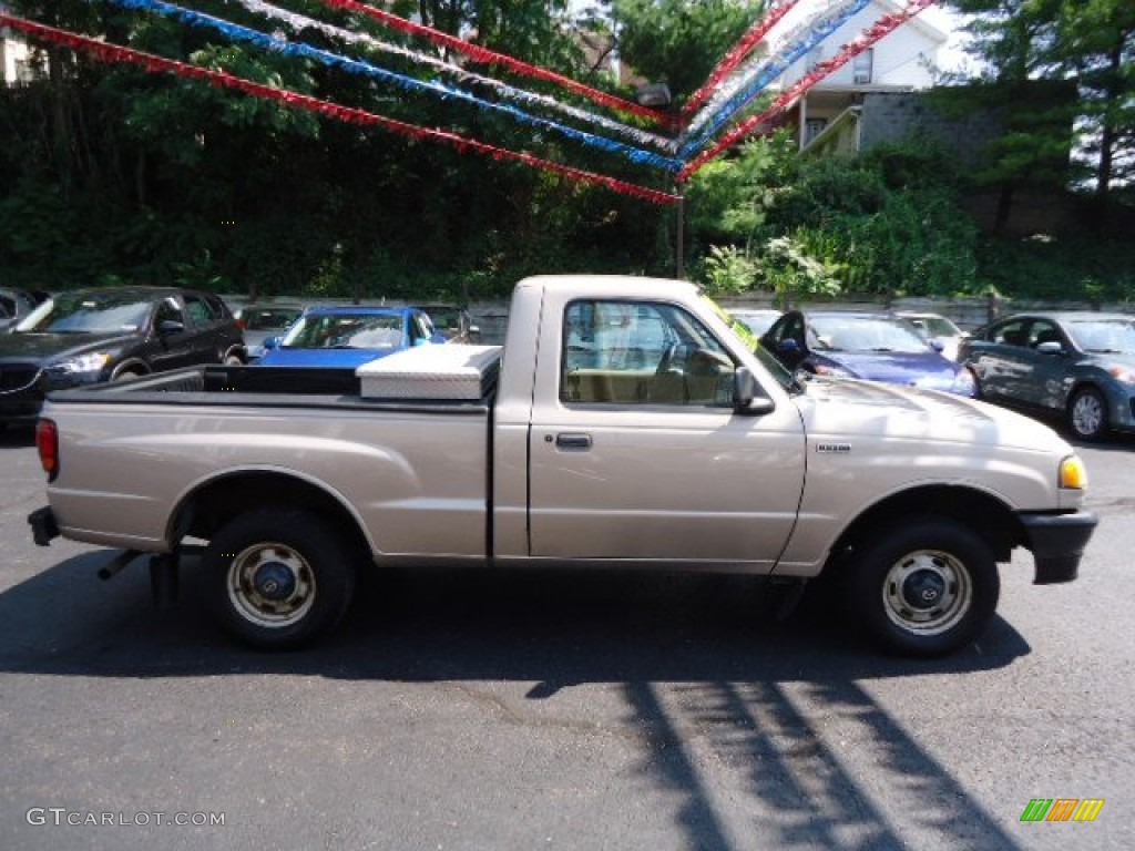 Light Prairie Tan Metallic 1998 Mazda B-Series Truck B2500 SX Regular Cab Exterior Photo #68946357