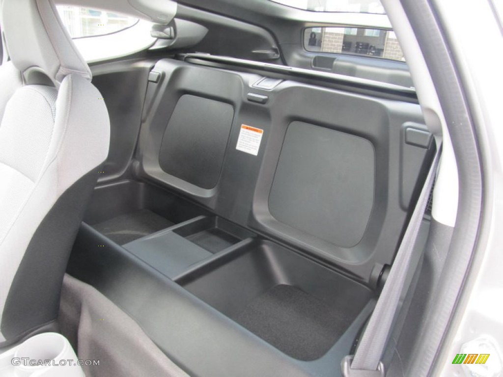 Gray Fabric Interior 2011 Honda CR-Z EX Sport Hybrid Photo #68947959
