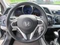 Gray Fabric 2011 Honda CR-Z EX Sport Hybrid Steering Wheel