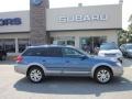 2009 Newport Blue Pearl Subaru Outback 2.5i Limited Wagon  photo #12