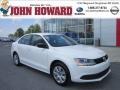 2011 Candy White Volkswagen Jetta S Sedan  photo #1