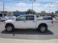 2012 Blizzard White Nissan Titan Pro-4X Crew Cab 4x4  photo #4