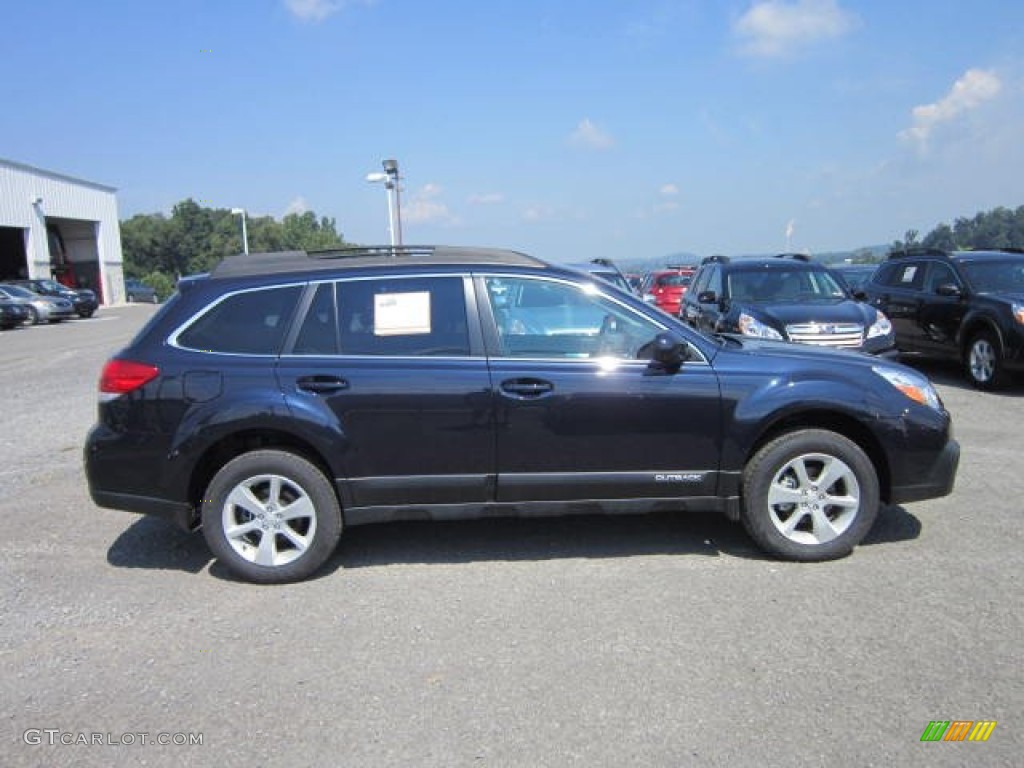 Deep Indigo Pearl 2013 Subaru Outback 2.5i Premium Exterior Photo #68950176