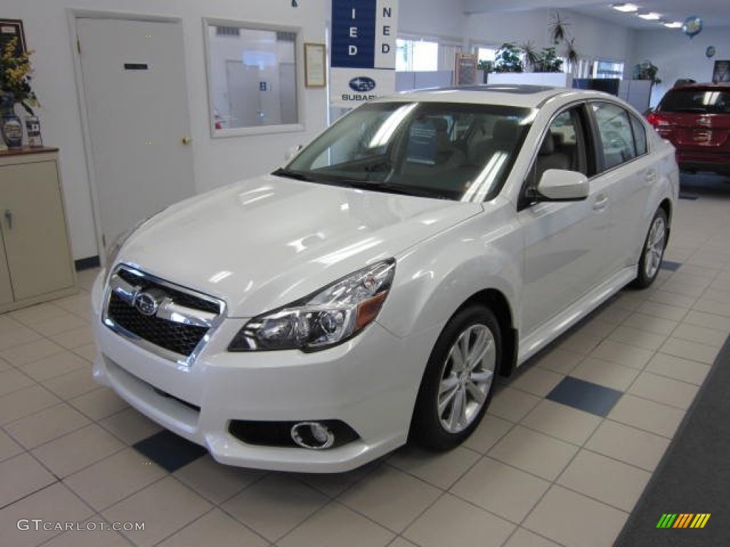 Satin White Pearl 2013 Subaru Legacy 2.5i Limited Exterior Photo #68950404