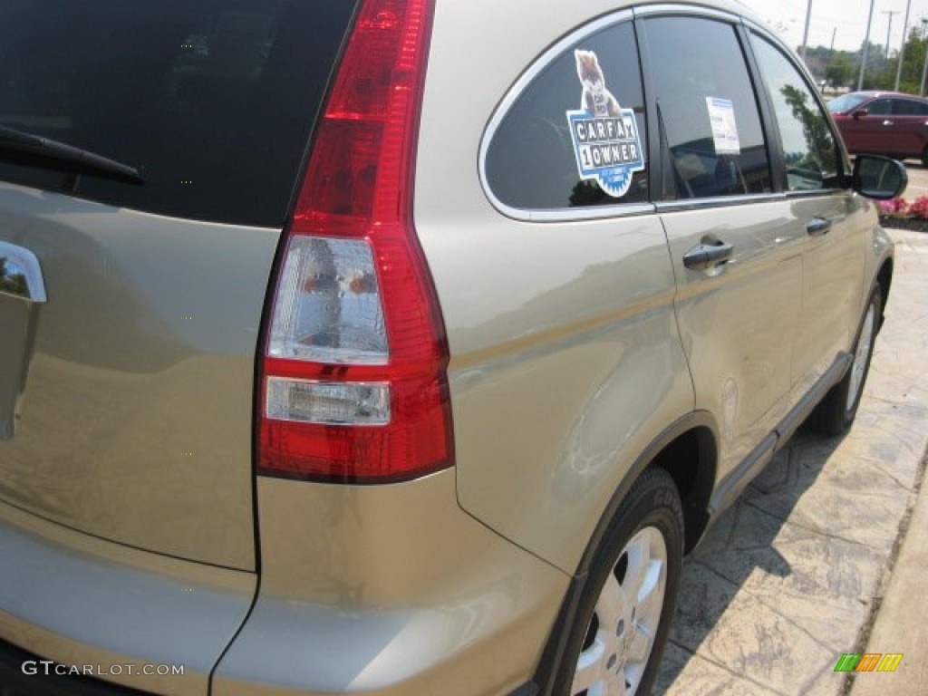 2009 CR-V EX 4WD - Borrego Beige Metallic / Ivory photo #8
