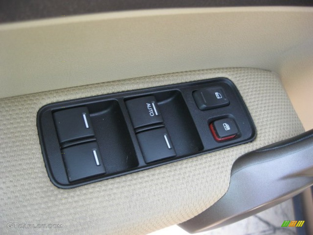 2009 CR-V EX 4WD - Borrego Beige Metallic / Ivory photo #13