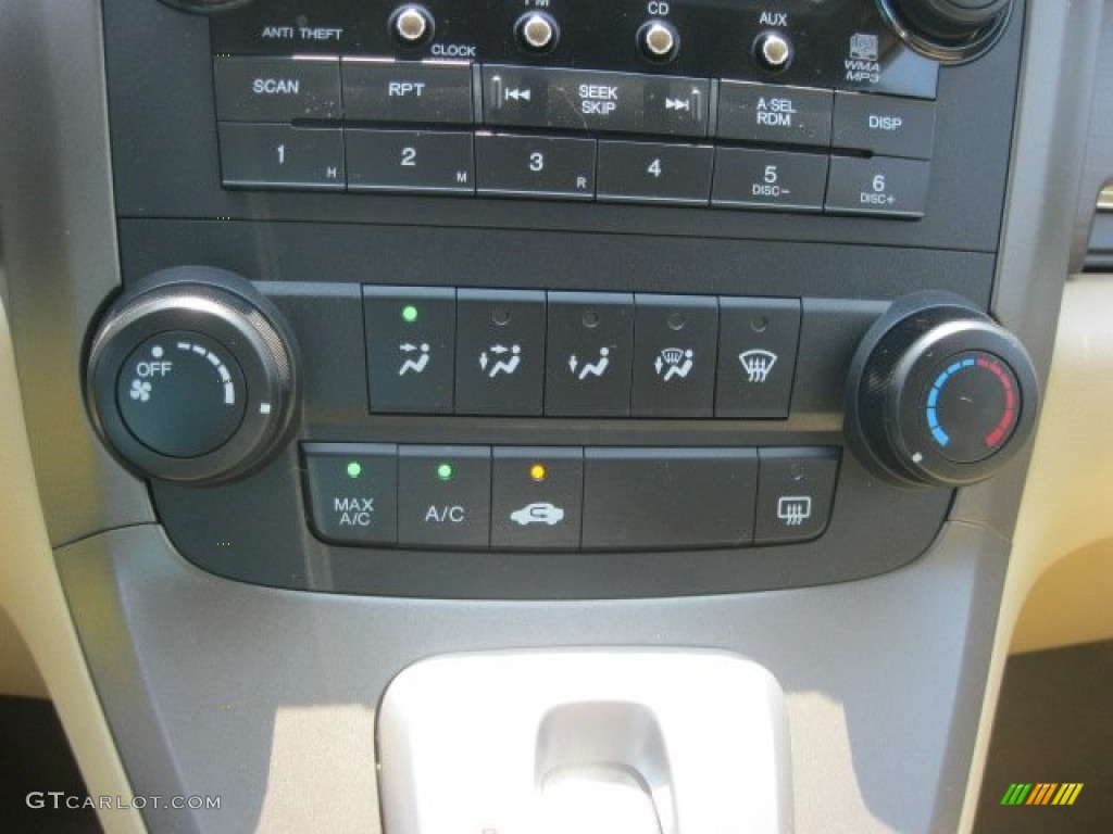 2009 CR-V EX 4WD - Borrego Beige Metallic / Ivory photo #22