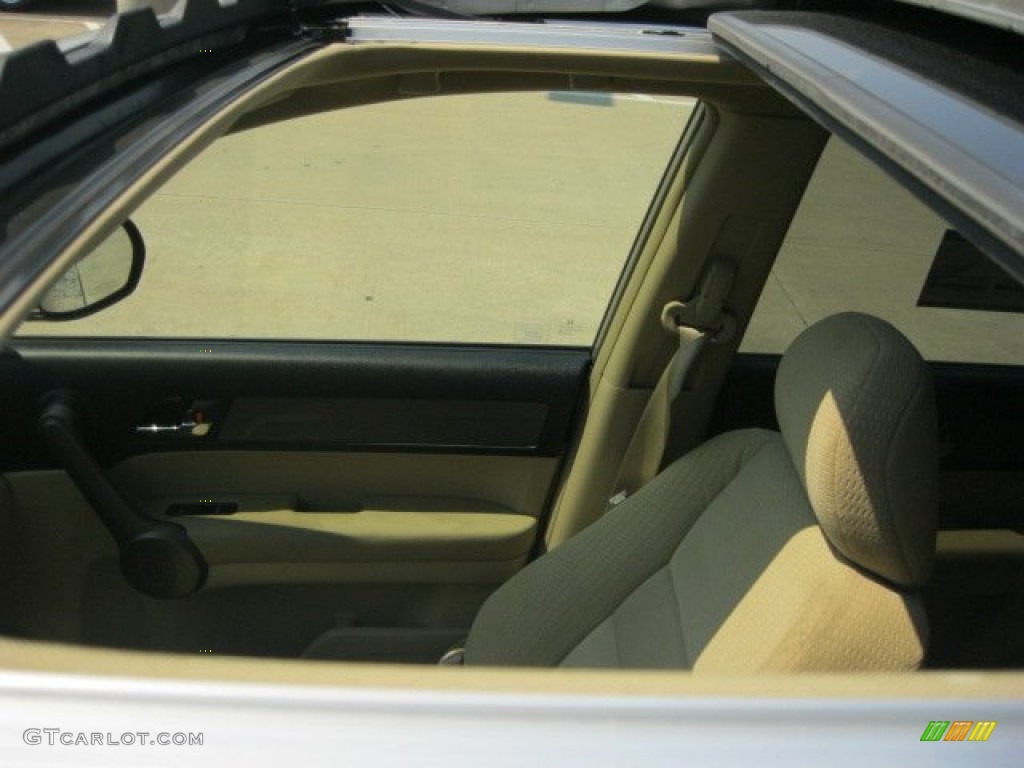 2009 CR-V EX 4WD - Borrego Beige Metallic / Ivory photo #23