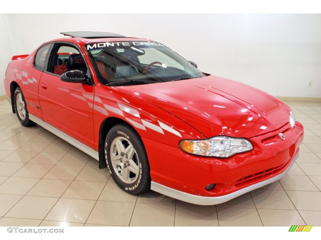 2000 Monte Carlo Limited Edition Pace Car SS - Torch Red / Red/Ebony photo #1