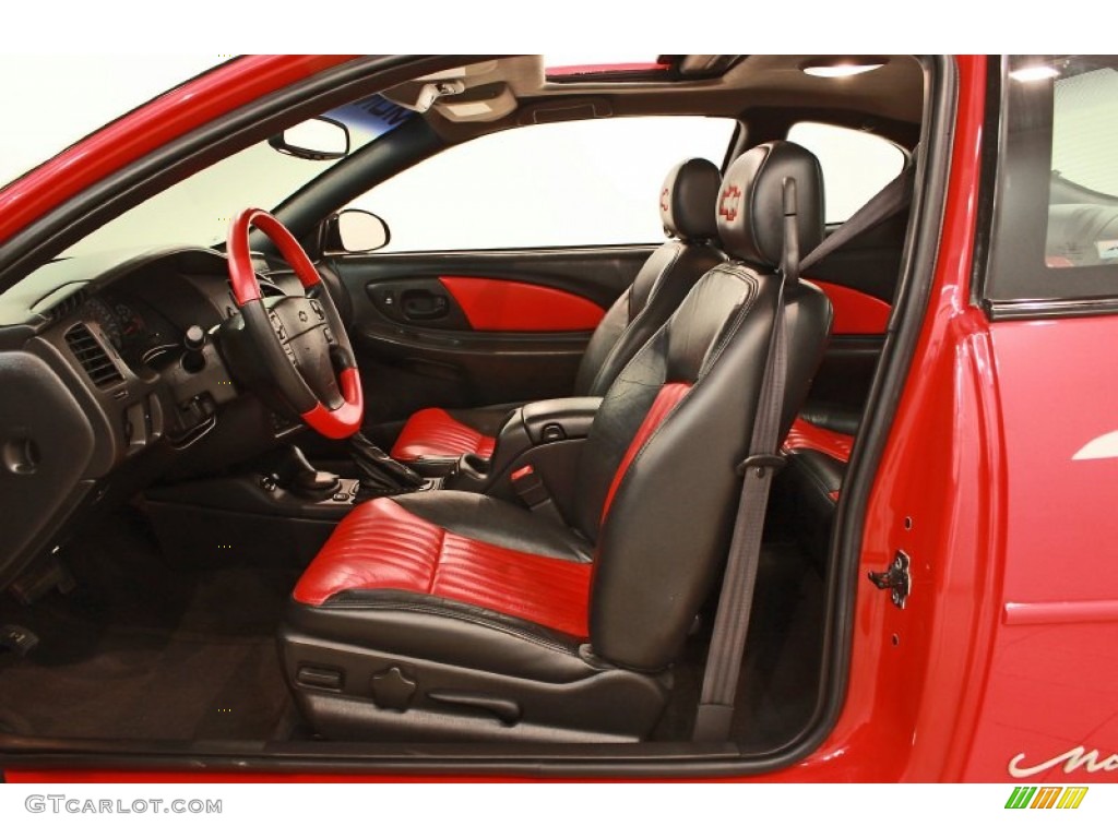 Red/Ebony Interior 2000 Chevrolet Monte Carlo Limited Edition Pace Car SS Photo #68952375