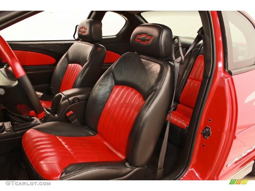 Red/Ebony Interior 2000 Chevrolet Monte Carlo Limited Edition Pace Car SS Photo #68952378