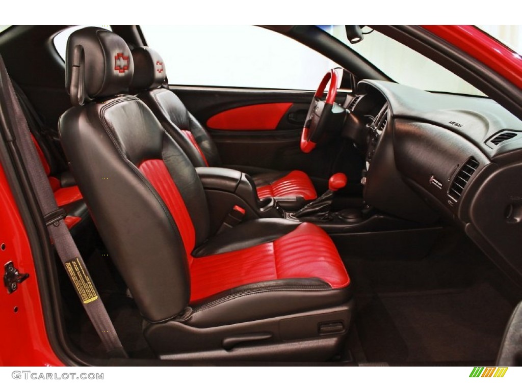 Red/Ebony Interior 2000 Chevrolet Monte Carlo Limited Edition Pace Car SS Photo #68952405