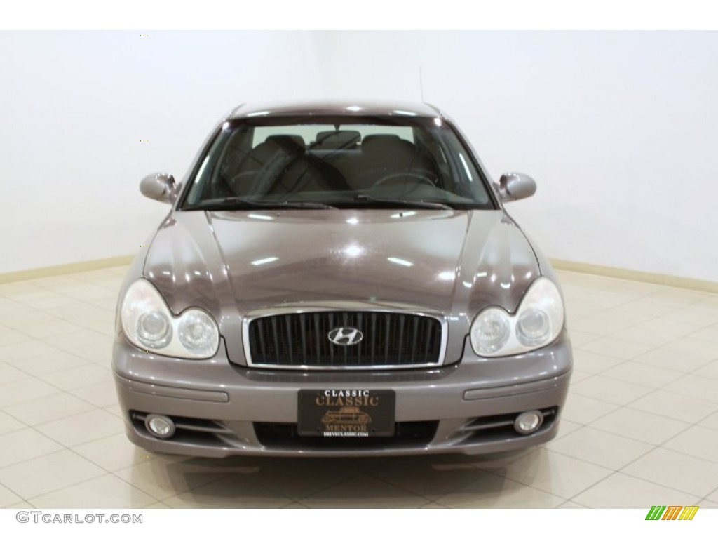 2004 Sonata V6 - Slate Gray / Black photo #2