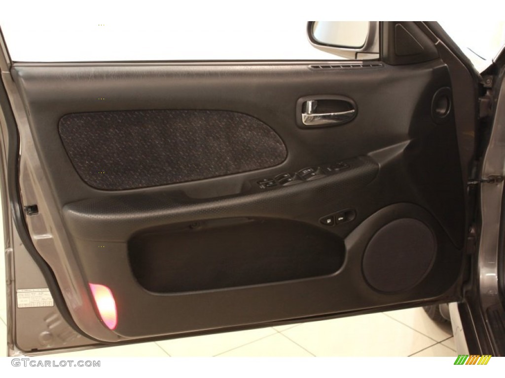 2004 Hyundai Sonata V6 Black Door Panel Photo #68952480