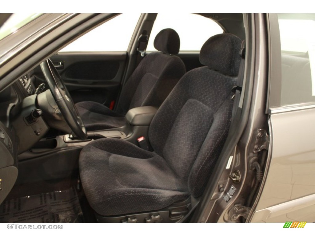 2004 Sonata V6 - Slate Gray / Black photo #6