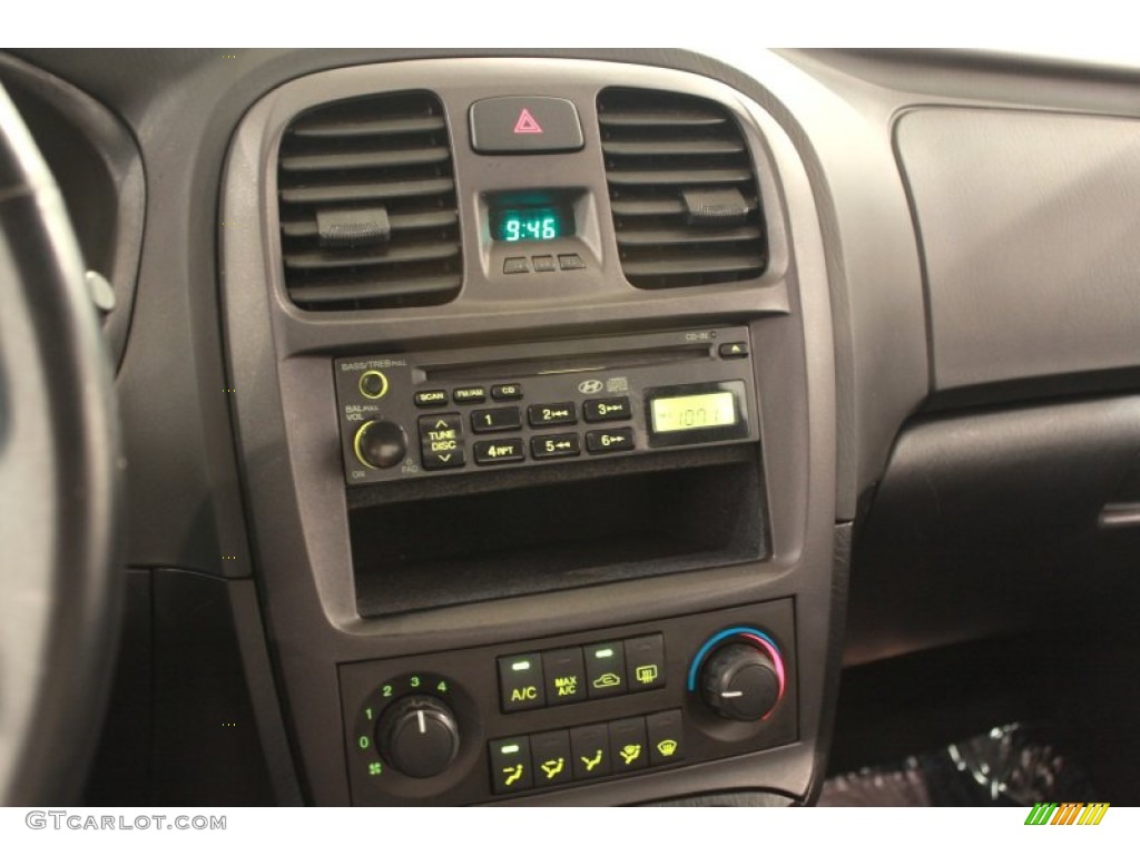 2004 Sonata V6 - Slate Gray / Black photo #9