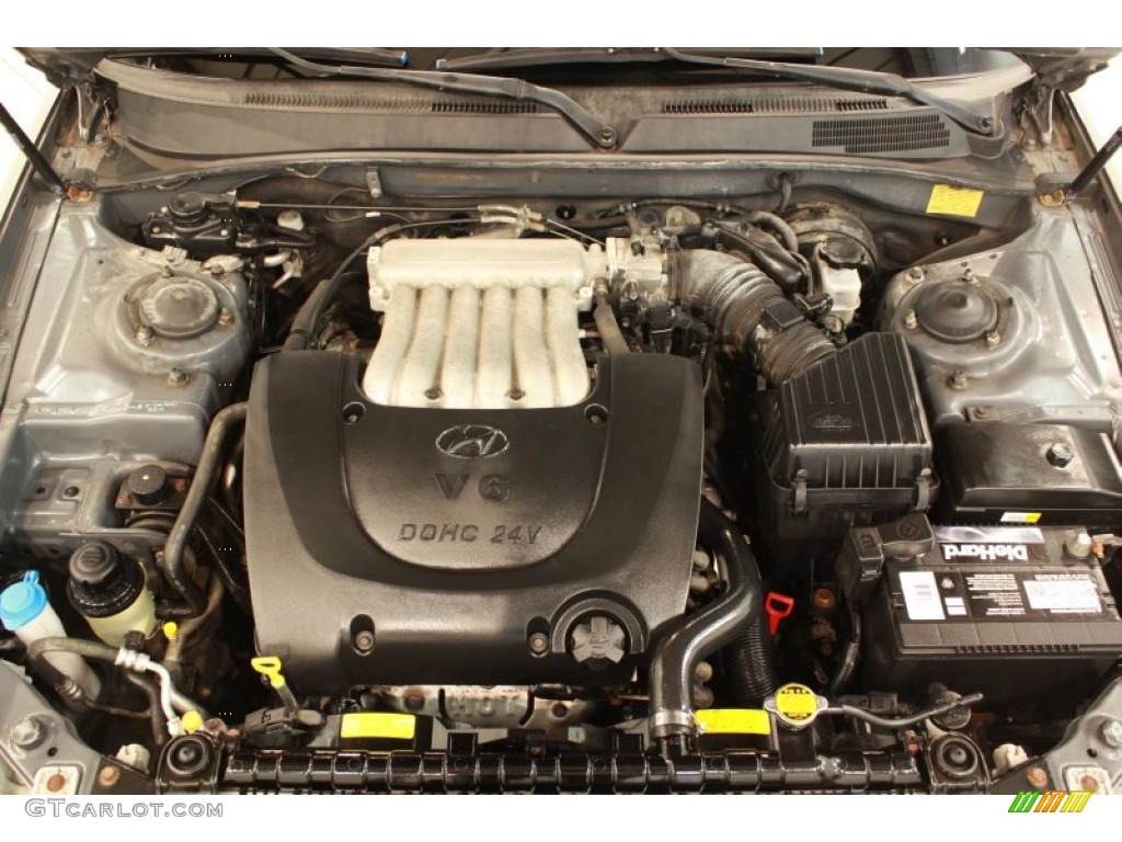 2004 Hyundai Sonata V6 2.7 Liter DOHC 24-Valve V6 Engine Photo #68952513