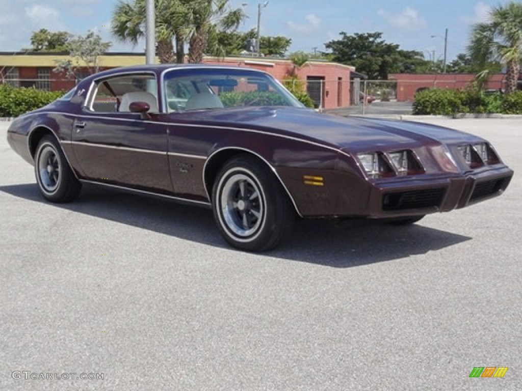 1980 Firebird Esprit - Montreux Maroon / Oyster/Carmine photo #11