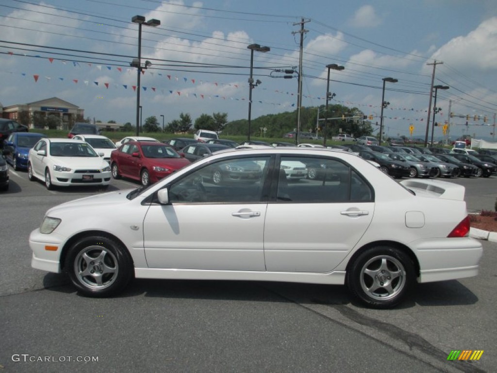 2003 Lancer OZ Rally - Diamond White Pearl / Black photo #2