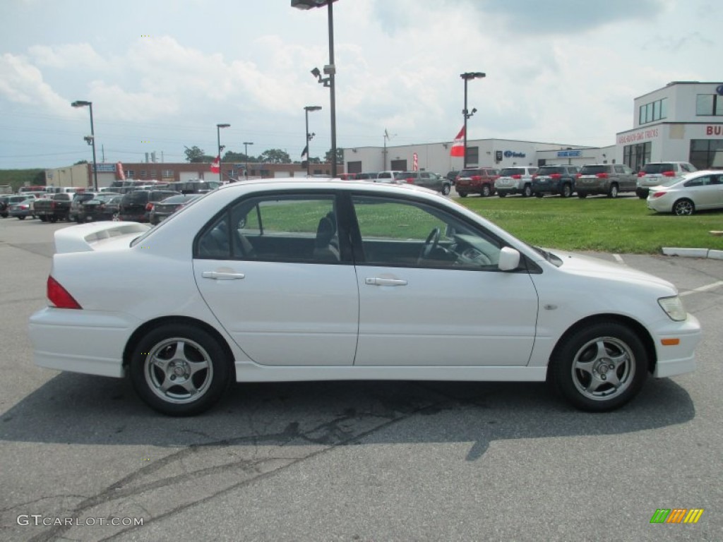 2003 Lancer OZ Rally - Diamond White Pearl / Black photo #6