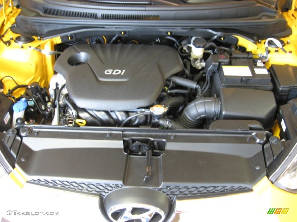 2013 Hyundai Veloster Standard Veloster Model 1.6 Liter DOHC 16-Valve Dual-CVVT 4 Cylinder Engine Photo #68954606