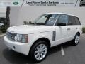 2008 Alaska White Land Rover Range Rover V8 Supercharged  photo #1