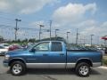 2006 Atlantic Blue Pearl Dodge Ram 1500 SLT Quad Cab 4x4  photo #2