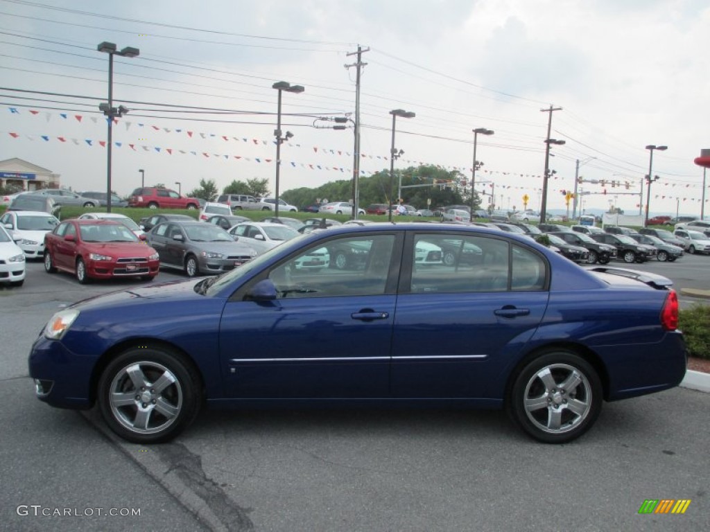 2006 Malibu LTZ Sedan - Laser Blue Metallic / Ebony Black photo #2