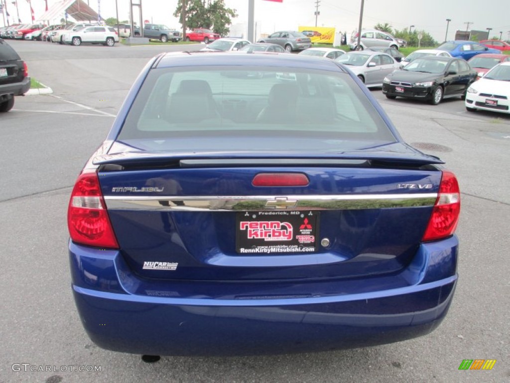 2006 Malibu LTZ Sedan - Laser Blue Metallic / Ebony Black photo #4