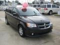 2011 Brilliant Black Crystal Pearl Dodge Grand Caravan Crew  photo #6