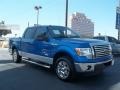 2011 Blue Flame Metallic Ford F150 XLT SuperCrew  photo #1